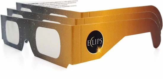 Eclipsbrillen.nl Eclips Bril Voor Zonsverduistering - 3+1 Eclipsbrillen - Familieverpakking 2 Eclipsbrillen.nl Eclips Bril Voor Zonsverduistering - 3+1 Eclipsbrillen - Familieverpakking - Afbeelding 2