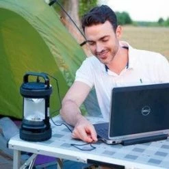 Coleman Twist+ 300 Camping Lantaarn - 300 Lumen - Oplaadbaar - Zwart -Mushie  winkel 550x281 2