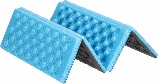 Springos Zitmat | Opvouwbaar Zitmatje | Zitkussen | 28 X 40 X 1 Cm | Blauw 12 Springos Zitmat | Opvouwbaar Zitmatje | Zitkussen | 28 X 40 X 1 Cm | Blauw - Afbeelding 12