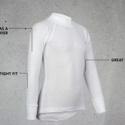 Avento Thermoshirt Kinderen - Unisex - Wit - Maat 128 -Mushie  winkel 550x316 2