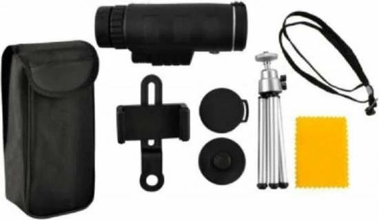 IsoTrade Telefoon Telescoop - Telefoon Zoom - 40 X 60 HD Inclusief Statief En Telefoonhouder En Reinigingsset 3 IsoTrade Telefoon Telescoop - Telefoon Zoom - 40 X 60 HD Inclusief Statief En Telefoonhouder En Reinigingsset - Afbeelding 3