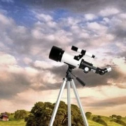 EFLO® Refractor Telescoop Met Sterrenzoeker - Incl. Bluetooth - Microscoop - Smartphone Adapter - 70/300MM -Mushie  winkel 550x319