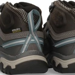 Keen Targhee III Mid Dames Wandelschoenen Magnet/Atlantic Blue | Grijs | Leer | Maat 38 -Mushie  winkel 550x328 4