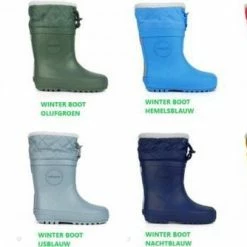 Druppies Regenlaarzen Gevoerd - Winter Boot - Donkerblauw - Maat 38 -Mushie  winkel 550x334 4