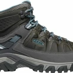 Keen Targhee III Mid Dames Wandelschoenen Magnet/Atlantic Blue | Grijs | Leer | Maat 38 -Mushie  winkel 550x339 4