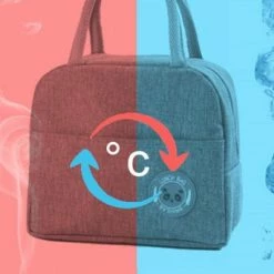 Marishop Koeltas - Lunchtas - Volwassenen En Kinderen - Compact & Handig: Zomer - Picknick -School - Lunch - Werk - Blauw Flamingo -Mushie  winkel 550x342 1