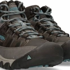 Keen Targhee III Mid Dames Wandelschoenen Magnet/Atlantic Blue | Grijs | Leer | Maat 38 -Mushie  winkel 550x358 6