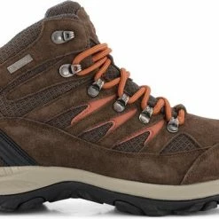 Travelin' Nyborg - Hoge Dames Wandelschoenen - Waterdicht En Ademend - Bruin Leer - Maat 36 -Mushie  winkel 550x361 2