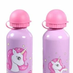 KliederZ Drinkfles 2 Stuks Unicorn Paars | Drinkflessen School Eenhoorn Aluminium Kinderen | 500ml DB03 11 KliederZ Drinkfles 2 Stuks Unicorn Paars | Drinkflessen School Eenhoorn Aluminium Kinderen | 500ml DB03 -Mushie winkel 550x366 100