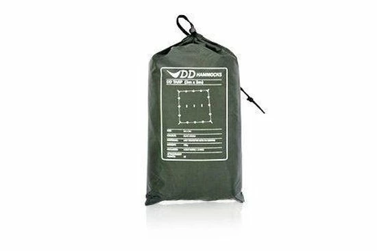DD Hammocks Tarp 3x3 – Olive Green 2 DD Hammocks Tarp 3x3 – Olive Green - Afbeelding 2