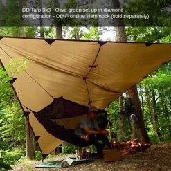 DD Hammocks Tarp 3x3 – Olive Green 24 DD Hammocks Tarp 3x3 – Olive Green -Mushie winkel 550x366 33