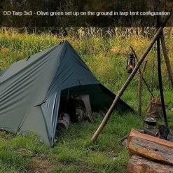 DD Hammocks Tarp 3x3 – Olive Green 25 DD Hammocks Tarp 3x3 – Olive Green -Mushie winkel 550x366 34