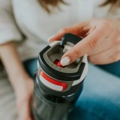 Kambukka Elton Drinkfles 1L - Graphite Met 3-in-1 Lid En Makkelijke Reiniging -Mushie  winkel 550x366 50