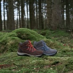 Travelin' Nyborg - Hoge Dames Wandelschoenen - Waterdicht En Ademend - Bruin Leer - Maat 36 -Mushie  winkel 550x366 74