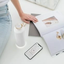 Equa Smart Waterfles Wit - 680ML -Mushie  winkel 550x366 85