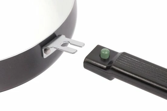 Bo-Camp Wokpan - Campingpan - Sprint Eco - Afneembare Steel - Ø 24cm 2 Bo-Camp Wokpan - Campingpan - Sprint Eco - Afneembare Steel - Ø 24cm - Afbeelding 2