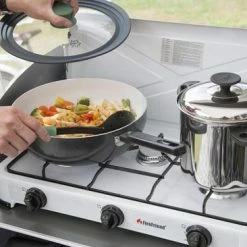 Bo-Camp Wokpan - Campingpan - Sprint Eco - Afneembare Steel - Ø 24cm 7 Bo-Camp Wokpan - Campingpan - Sprint Eco - Afneembare Steel - Ø 24cm -Mushie winkel 550x366 93