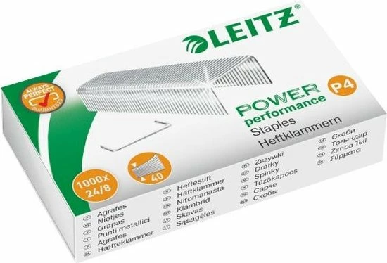 Leitz Nietjes Verzinkt 1000St 24/8 3 Leitz Nietjes Verzinkt 1000St 24/8 - Afbeelding 3
