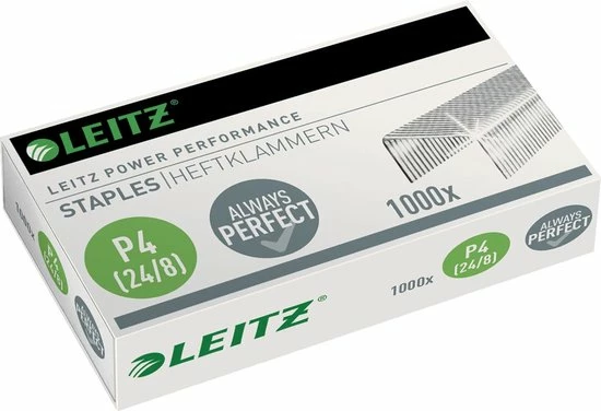 Leitz Nietjes Verzinkt 1000St 24/8 1 Leitz Nietjes Verzinkt 1000St 24/8