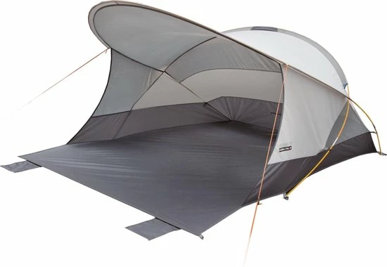 High Peak Cordoba 80 - Beach Shelter - Aluminium/Donkergrijs 1 High Peak Cordoba 80 - Beach Shelter - Aluminium/Donkergrijs