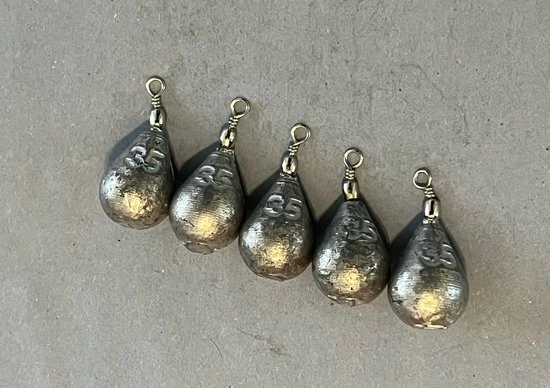 Posseidon Wartellood Poseidon Swivel Lead 35 Gr 5 Stuks-Vislood-Lood 1 Posseidon Wartellood Poseidon Swivel Lead 35 Gr 5 Stuks-Vislood-Lood