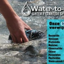 Merkloos WatertoGo Drinkfles Waterfles Met Filter - 75cl - Zwart – BPA Vrij -Mushie  winkel 550x388 7