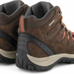 Travelin' Nyborg - Hoge Dames Wandelschoenen - Waterdicht En Ademend - Bruin Leer - Maat 36 -Mushie  winkel 550x399