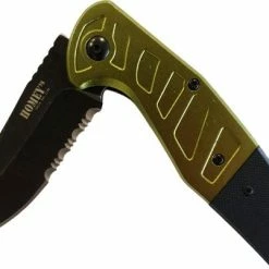 Homeij Xtrail K1 Zakmes - Outdoormes - Roestvrijstaal! - Survivalmes - Legermes - Green