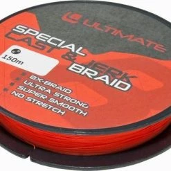 Ultimate Special Cast & Jerk Braid Fluo Red 0,23mm 16kg 150m | Gevlochten Lijn