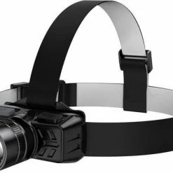 Superfire HL50 Oplaadbare Hoofdzaklamp, USB, 150lm, 200m, Zoom