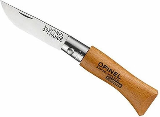 Opinel - Zakmes - No.2 - Carbon 1 Opinel - Zakmes - No.2 - Carbon