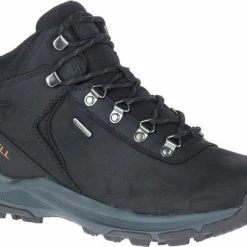Merrell Erie Mid Leather Wp Wandelschoenen Heren - Black - Maat 42 -Mushie  winkel 550x406