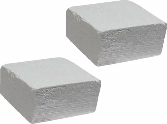 DW4Trading Magnesium Carbonaat Blokken - Gym Chalk - Turnen - 2 Stuks 1 DW4Trading Magnesium Carbonaat Blokken - Gym Chalk - Turnen - 2 Stuks