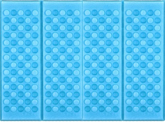 Springos Zitmat | Opvouwbaar Zitmatje | Zitkussen | 28 X 40 X 1 Cm | Blauw 13 Springos Zitmat | Opvouwbaar Zitmatje | Zitkussen | 28 X 40 X 1 Cm | Blauw - Afbeelding 13