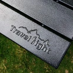 Travel-light Vouwtafel Aluminium 140 X 70 X 70cm Incl. Netvak & Camping Transporttas - Aluminium Roltafel - Campingtafel Aluminium + Staal - Tafelblad Rolbaar - Campingmeubels - Dining Tuintafel - Antraciet Kleur -Mushie  winkel 550x414 3