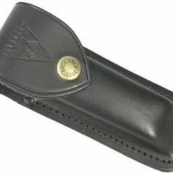 Buck Meshoes 110 Folding Hunter Sheath Leer