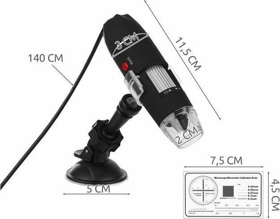 Iso Trade Digitale Microscoop Camera 2 Megapixel - USB 3.0 - Leerzaam Speelgoed - 1600x Zoom 24 Iso Trade Digitale Microscoop Camera 2 Megapixel - USB 3.0 - Leerzaam Speelgoed - 1600x Zoom - Afbeelding 24