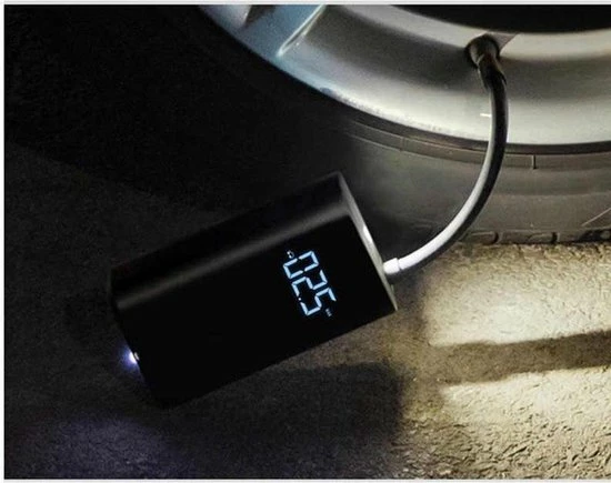 Xiaomi Mijia Draagbare Smart Digitale Bandenspanning Detectie Elektrische Inflator Pomp Voor Fiets Motorfiets Auto Voetbal 5 Xiaomi Mijia Draagbare Smart Digitale Bandenspanning Detectie Elektrische Inflator Pomp Voor Fiets Motorfiets Auto Voetbal - Afbeelding 5