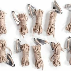 Merkloos Familietent - Tenten - Koepeltent - Campingtent - Tipi-tenten - Muggengaas - Waterdichte - Anti-UV Functie - Voor 4 Personen - Met Draagtas - 300*300*200cm - Beige -Mushie  winkel 550x435