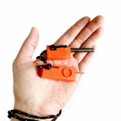 Now4you.nl Magnesium Stick, Vuur Starter In Koker Oranje -Mushie  winkel 550x437