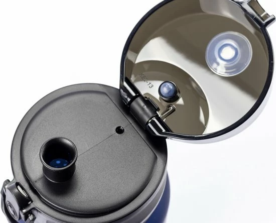 Drinkfles 650ml - Sport Bidon Drinkbus Luxe Hoge Kwaliteit - Blauw King Mungo 3 Drinkfles 650ml - Sport Bidon Drinkbus Luxe Hoge Kwaliteit - Blauw King Mungo - Afbeelding 3