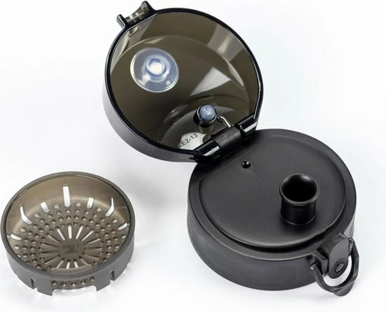 Drinkfles 650ml - Sport Bidon Drinkbus Luxe Hoge Kwaliteit - Blauw King Mungo 2 Drinkfles 650ml - Sport Bidon Drinkbus Luxe Hoge Kwaliteit - Blauw King Mungo - Afbeelding 2