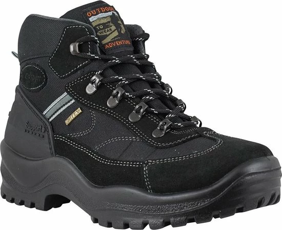 Grisport Torino Mid Wandelschoenen Unisex - Black - Maat 45 6 Grisport Torino Mid Wandelschoenen Unisex - Black - Maat 45 - Afbeelding 6