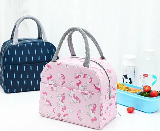 SIVAYES Lunchtas - Koeltas - Schooltas - Leuke Vrolijke Picknicktas - Kinderen & Volwassenen - Roze Unicorn-Eenhoorn - Sinterklaascadeau - Kerstcadeau 4 SIVAYES Lunchtas - Koeltas - Schooltas - Leuke Vrolijke Picknicktas - Kinderen & Volwassenen - Roze Unicorn-Eenhoorn - Sinterklaascadeau - Kerstcadeau - Afbeelding 4