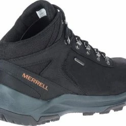 Merrell Erie Mid Leather Wp Wandelschoenen Heren - Black - Maat 42 -Mushie  winkel 550x453