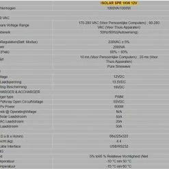 EASUN 1000W 12V Hybride Omvormer - Netstroom - MPPT Regelaar - Zonnepanelen Regelaar - Accu's - 230VAC 24 EASUN 1000W 12V Hybride Omvormer - Netstroom - MPPT Regelaar - Zonnepanelen Regelaar - Accu's - 230VAC -Mushie winkel 550x462 3