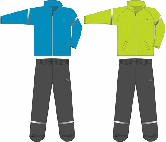 Ralka Regenpak - Junior - Blauw - 164 7 Ralka Regenpak - Junior - Blauw - 164 - Afbeelding 7