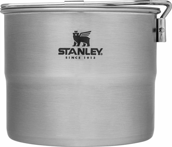 Stanley PMI Stanley The Stainless Steel Cook Set For Two 1,0 L- Camping Cookset - Stainless Steel 7 Stanley PMI Stanley The Stainless Steel Cook Set For Two 1,0 L- Camping Cookset - Stainless Steel - Afbeelding 7