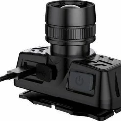 Superfire HL50 Oplaadbare Hoofdzaklamp, USB, 150lm, 200m, Zoom 12 Superfire HL50 Oplaadbare Hoofdzaklamp, USB, 150lm, 200m, Zoom -Mushie winkel 550x473 2