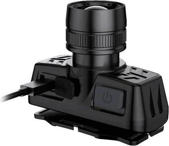 Superfire HL50 Oplaadbare Hoofdzaklamp, USB, 150lm, 200m, Zoom 5 Superfire HL50 Oplaadbare Hoofdzaklamp, USB, 150lm, 200m, Zoom - Afbeelding 5